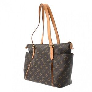 Louis Vuitton Tote Brown Totally Monogram Bag Canvas